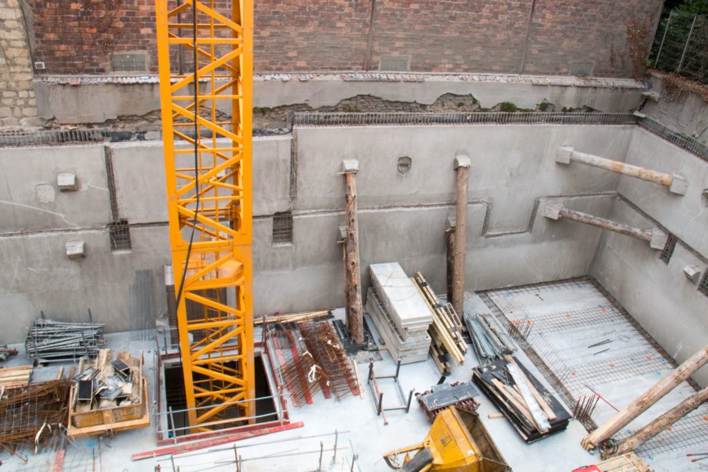 Chantier gros œuvre CBM-SRMG à Vanves