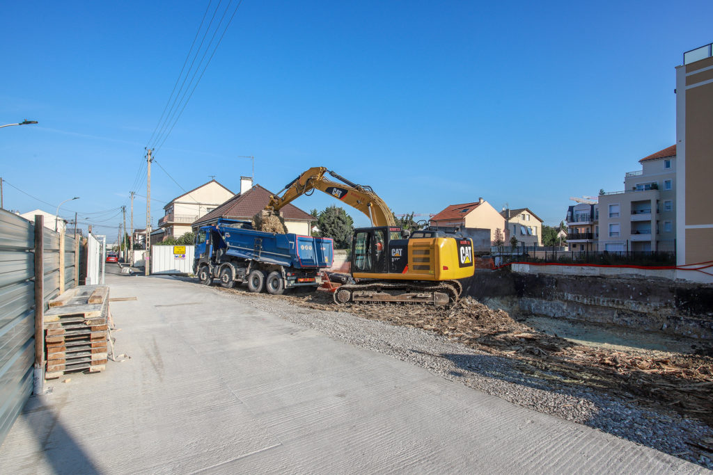 CBM-SRMG chantier Le Blanc Mesnil - octobre 2021 - 38 logements K&B